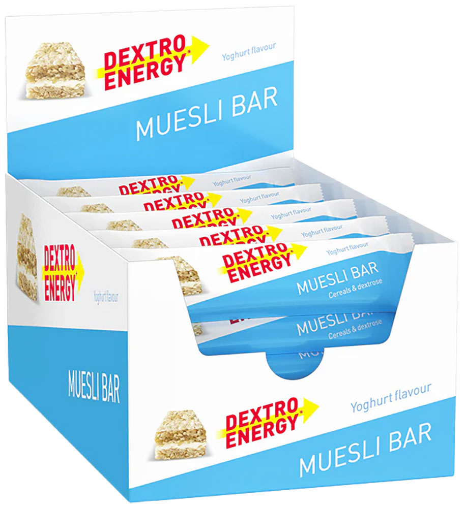 Dextro energy muesli bar 25x35g | joghurt