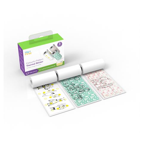 Myfirst camera insta thermische sticker kleur patroon