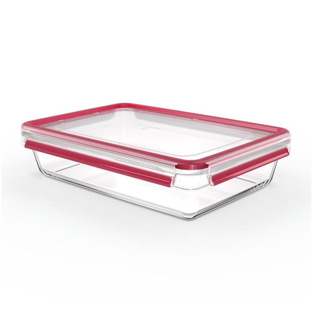 Tefal masterseal glass 3 l rechthoekig