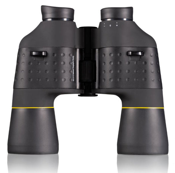 National geographic Verrekijker 10x50 Porro prisma staal zwart