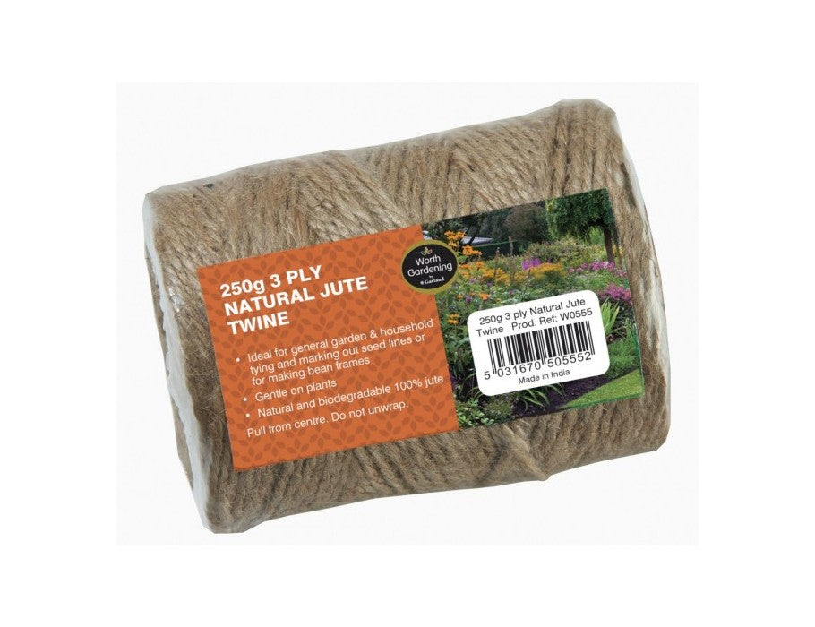 Slinger jutendraad 3laags - 250 gram