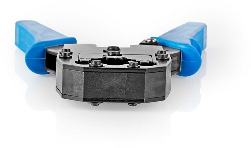 Nedis krimptang | cat5 cat5e cat6 cat6a rj10 rj11 rj45 | snijden strippen tang | abs staal | blauw - ccgb89510bu