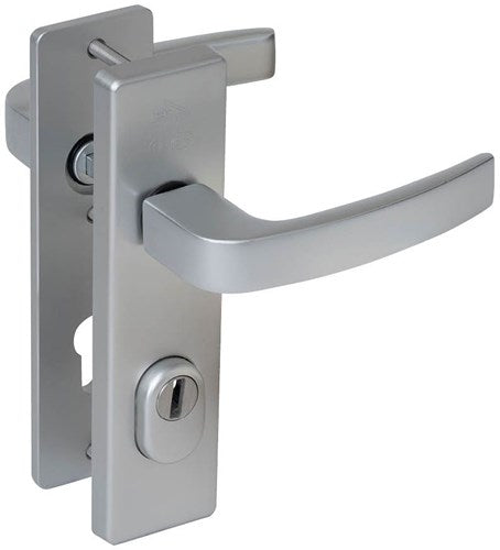 Nemef 3407-2-f1 | 55mm | blister | veiligheidsdeurbeslag | skg* | design | kortschild** - 9340720590