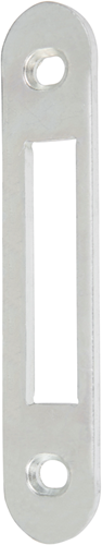 Nemef p 4915 sluitplaat | staal verzinkt 23x114,8mm afgerond | bulkverpakking | per 10 stuks verpakt | dr 1+2+3+4 - 9491590145