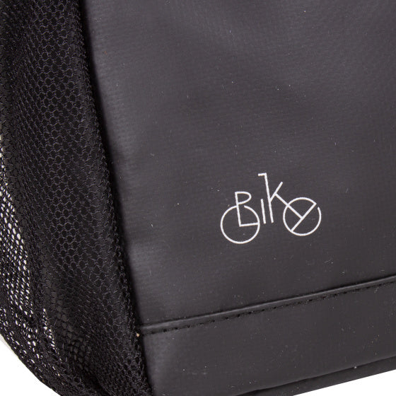 Fiets carbon waterafstotende fietsschoudertas 12l grijs