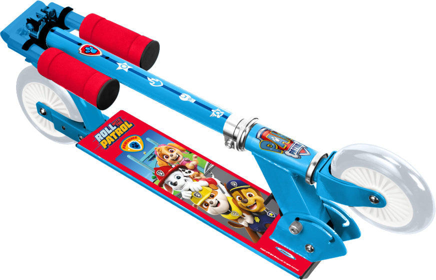 Paw Patrol 2-wiel Kinderstep Opvouwbaar Voetrem Blauw