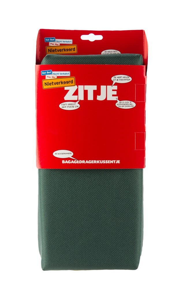 Nv zitkussen op drager donkergroen