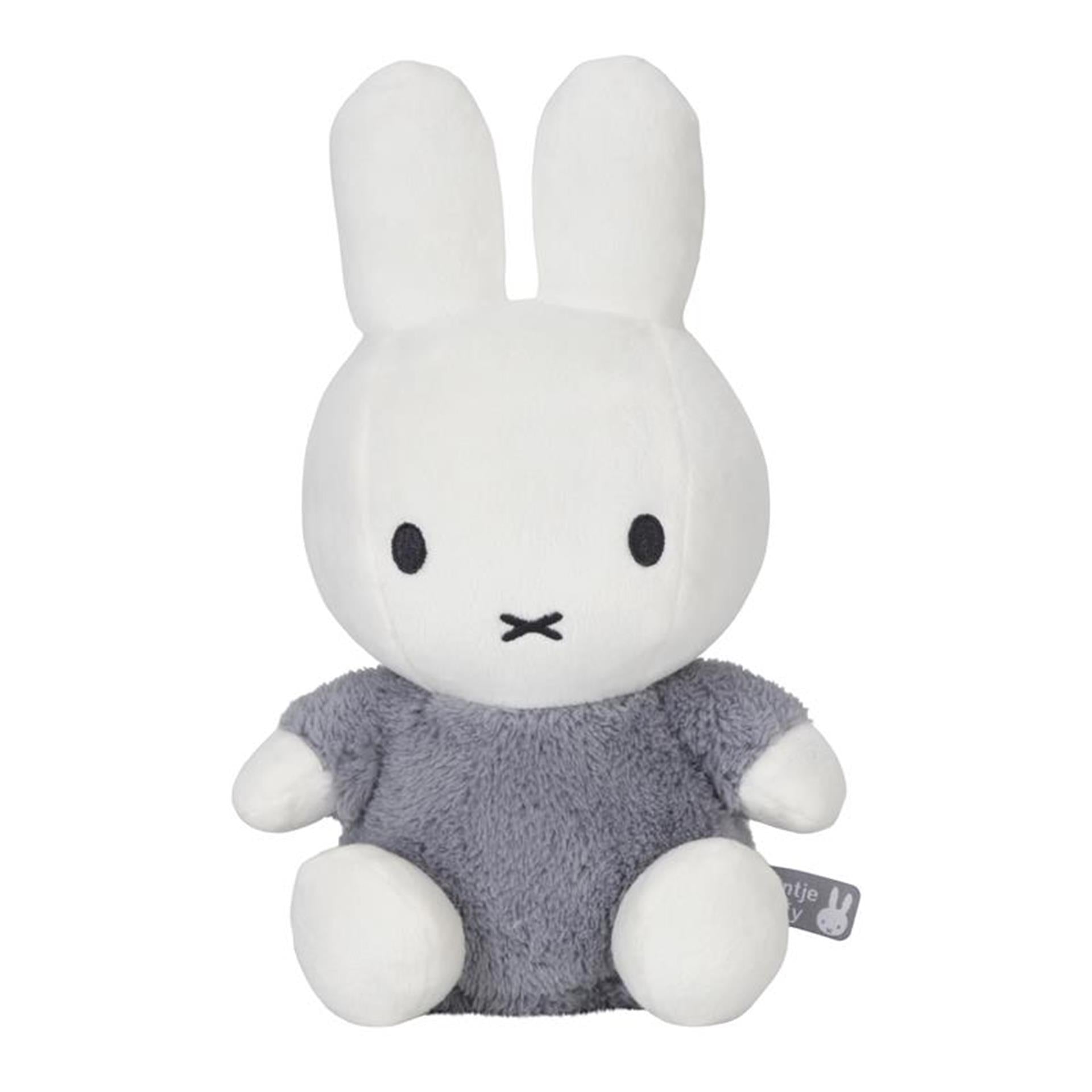 Tiamo nijntje knuffel 25cm pluizig blauw