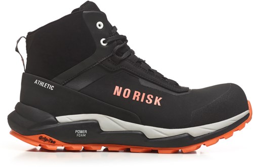 No risk athletic mid stx orange 1019.15 s7l | zwart oranje | maat 45 - 00.071.066.45