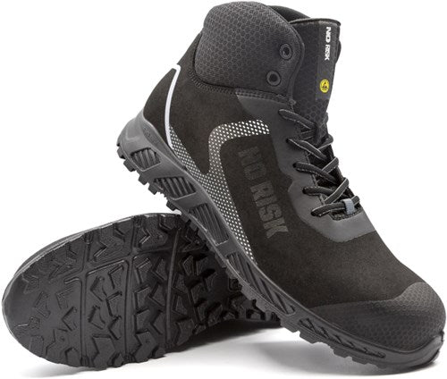 No risk black tiger 1047.10 s3 | zwart | maat 36 - 5607421089369
