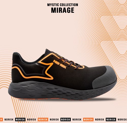 No risk mirage 1249.20 s1p | oranje zwart | maat 39 - 5607421014392