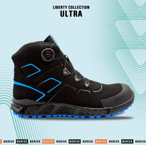 No risk ultra 1047.41 atop metaalvrij s3 | zwart blauw | maat 42 - 5607421074426