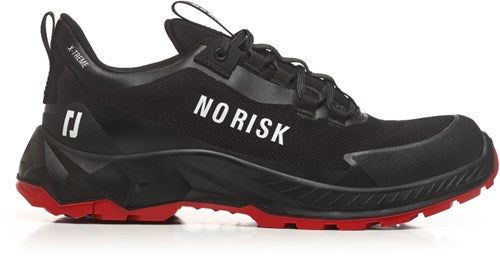 No risk x-treme low black red 1557.10 s3l | zwart rood | maat 40 - 5607421133406