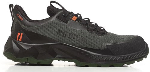 No risk x-treme low green 1257.08 s3l | zwart groen | maat 39 - 5607421120390
