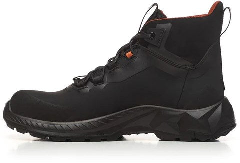 No risk x-treme mid black 1057.00 s3 | zwart | maat 38 - 5607421119387