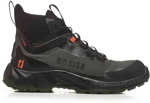No risk x-treme mid green 1057.08 s3 | zwart groen | maat 36 - 5607421129362