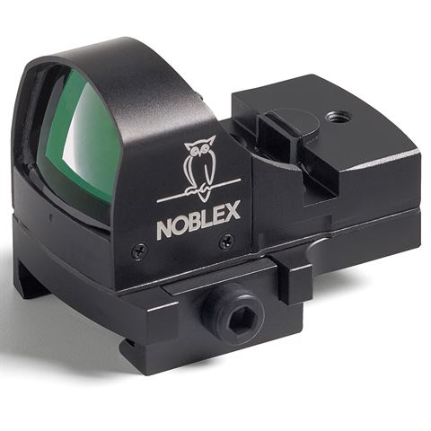 Noblex e-optics noblex red dot nv 1x25 os le (7,0 moa) incl. weaver montering