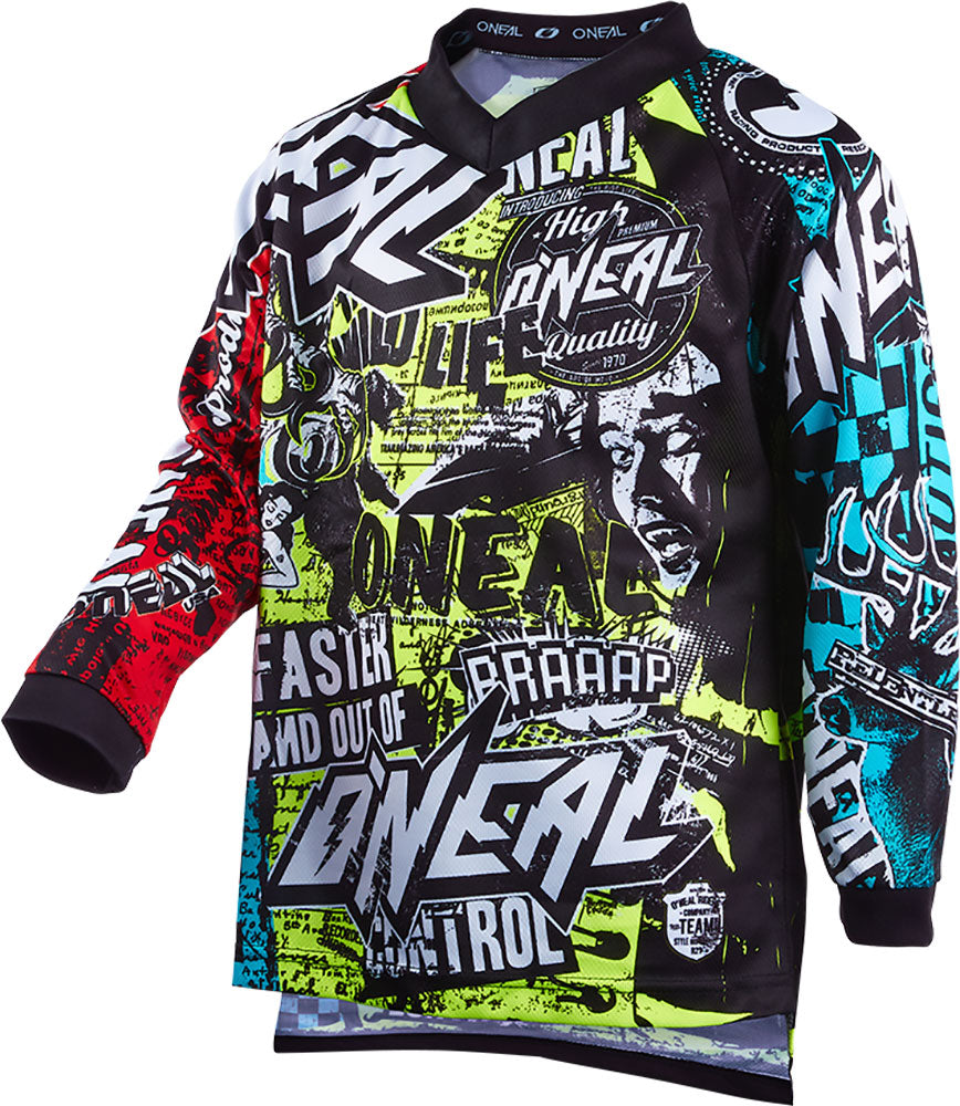 O'neal element wild - kid's mtb long sleeve jersey | l