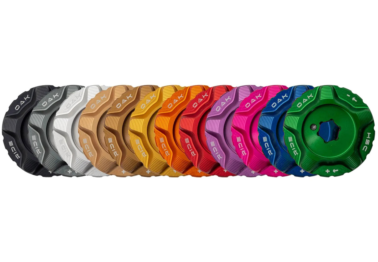 Oak components forkcap hsc for fox 34, 36, 38, 40 | raw