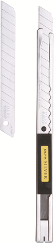 Enzo olfa afbreekmes | silver | svr-1 - 20.800.12
