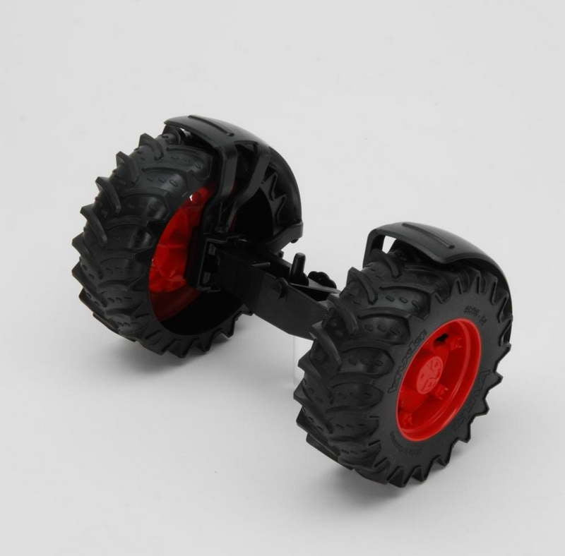 Bruder onderdeel: vooras rode velg fendt bf3040