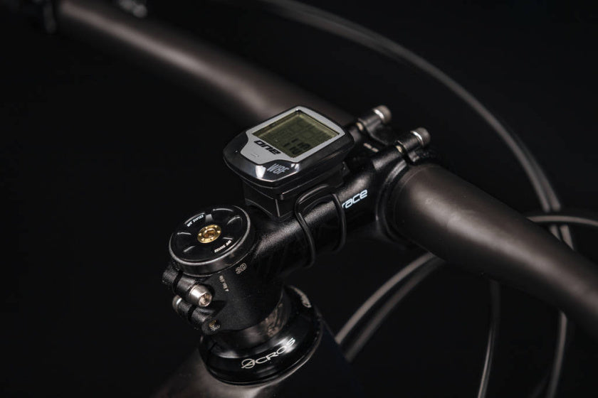 ONE One fietscomputer 8 draadloos unisize zwart grijs