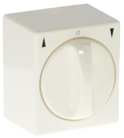 Enzo opbouw jaloezie-draaischakelaar creme - 4660100