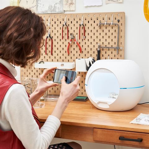 Dôme intelligent Orangemonkie Foldio360