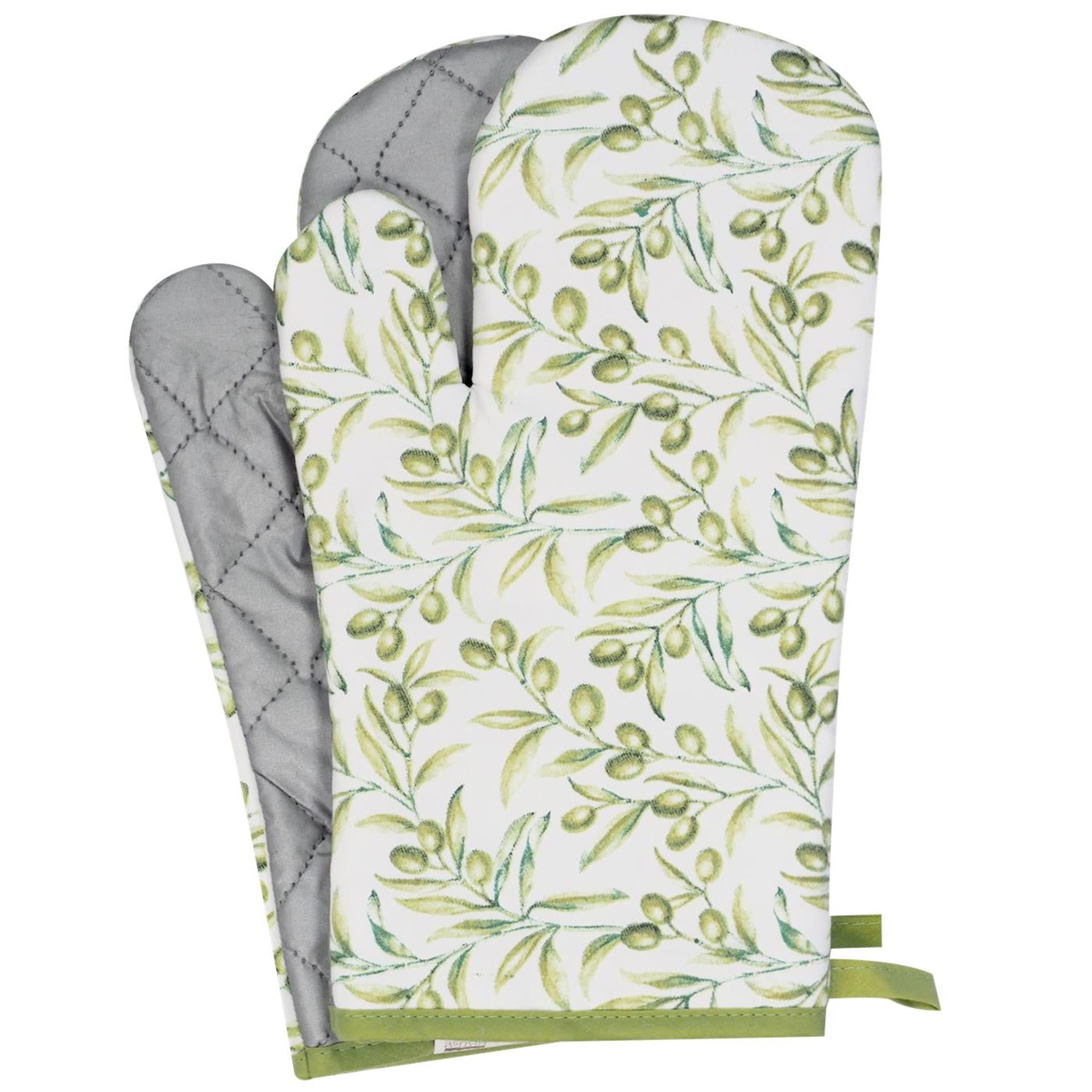 Dutch house dh ovenhandschoenen olive antracite