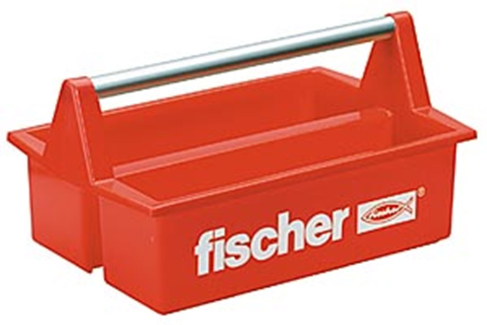 Fischer mobibox - kunststof gereedschapsbak met aluminium draagbeugel - 60524