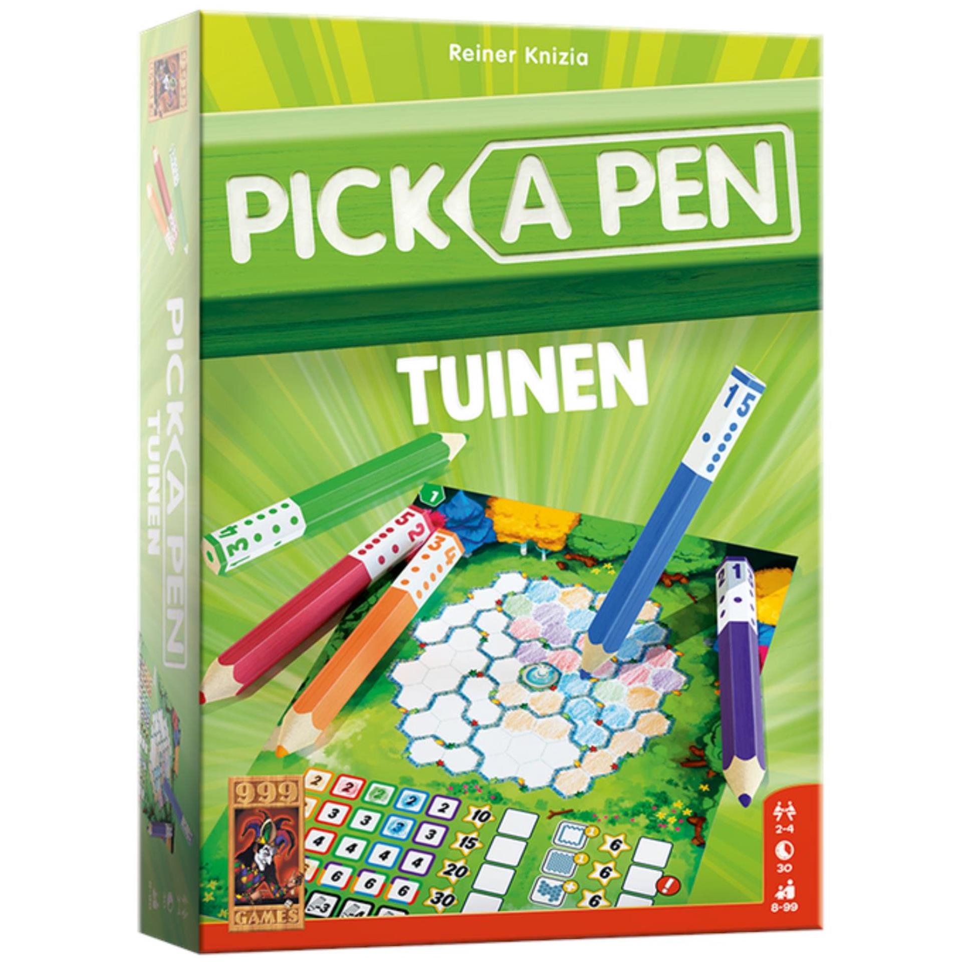 999games kies een pen tuinen - dobbelspel