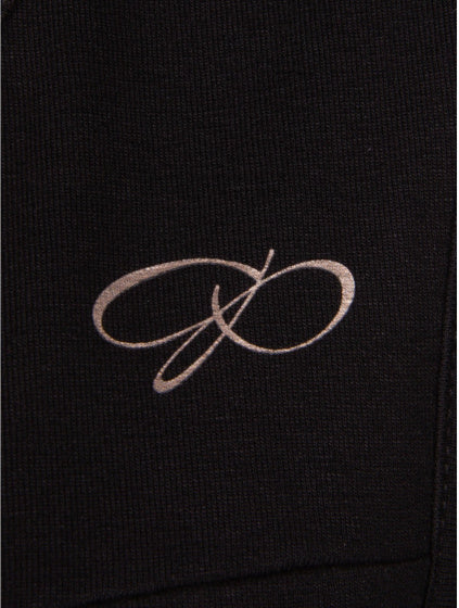 Fitnessshirt s sl v-hals dames zwart maat 3XL