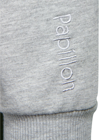 Papillon Sweat Hoody Katoen Dames Grijs Maat XL