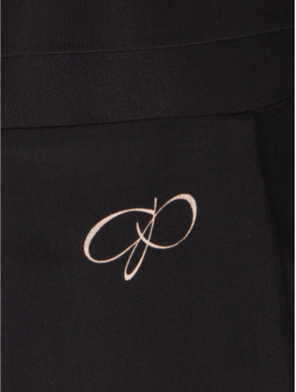 Strakke sportlegging dames zwart maat L