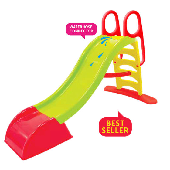Paradiso toys Glijbaan Summer XL junior 180 cm groen rood