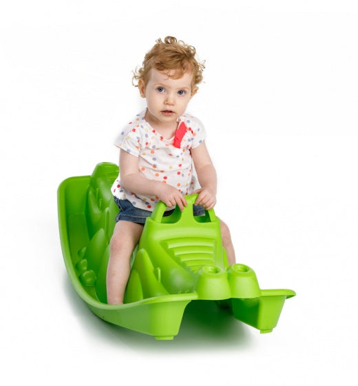 rouleau rocker crocodile 101 cm vert