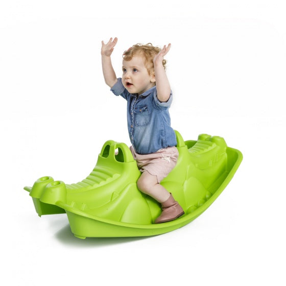 rouleau rocker crocodile 101 cm vert