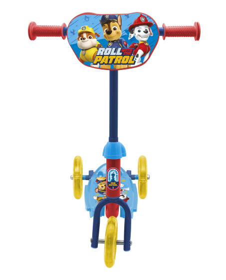 3-wiel kinderstep jongens blauw rood geel