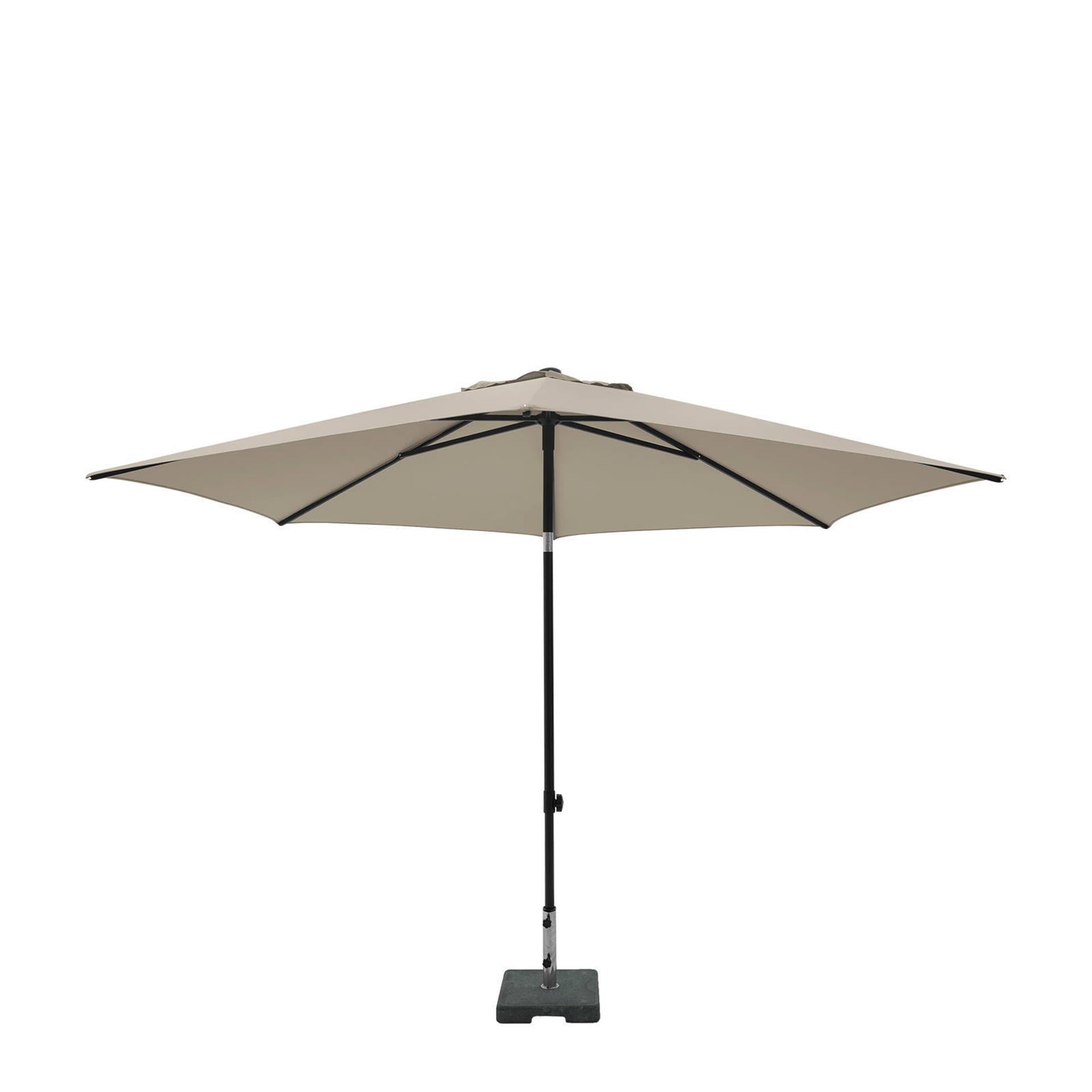 Madison parasol elba push-up 300cm ecru
