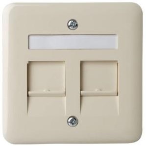Peha afdekraam catv isdn dubbel creme recht - 4602074