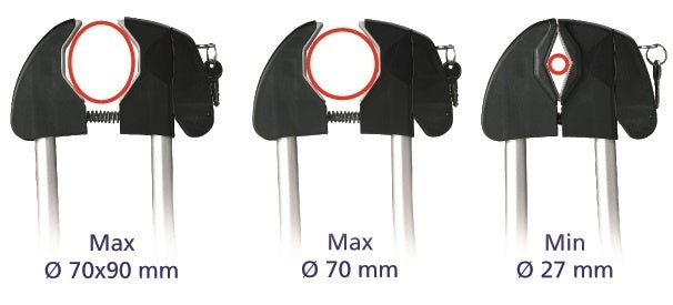 porte-vélos Napoli 1 vélo noir