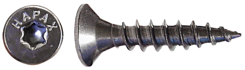 Pgb-europe hapax | hapax fixing pro schroef 5,5x35 a4-70 | 100 st - hap010b0000550353