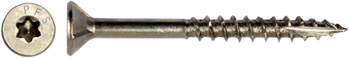 Pgb-europe pfs+ | rvs spaanplaatschroef pfs+ vzk-t ø 5,0x70 a2 - 200 stuks - pfwvtga00005000703