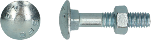 Pgb-europe pgb-fasteners | houtbout 4.8 din 603 555 m 5x30 zn | 200 st 603001005000303
