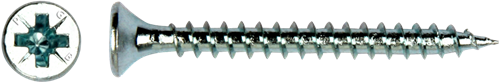 Pgb-europe pgb-fasteners | spaanplaatschroef vzk-z ø 4,5x45 zn | 500 st - pgwvzv001004500452