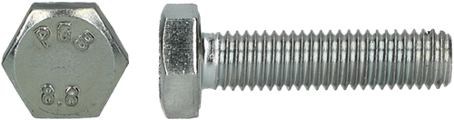 Pgb-europe pgb-fasteners | zeskanttapbout 8.8 din 933 m 10x30 zn | 200 st 933801010000303