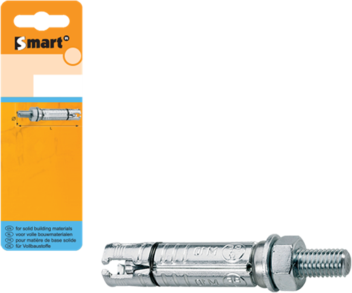 Pgb-europe smart | keilbout pfg sb ankerstang m12x30x125 zn | 6 st sm000k001120125h