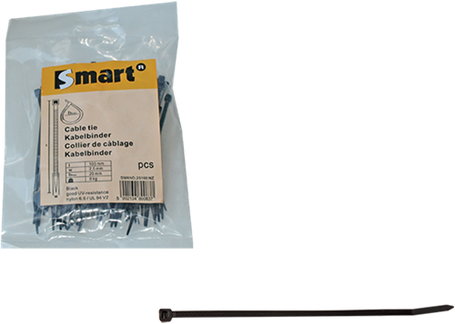 Pgb-europe smart | nylon kabelband 7,6x540 zwart smctien00076540z5