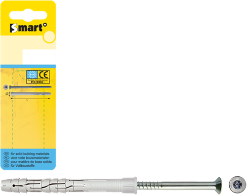 Pgb-europe smart | raamkozijnplug vk pa+schroef ø 10x120 nzn sm0rptn01100120h