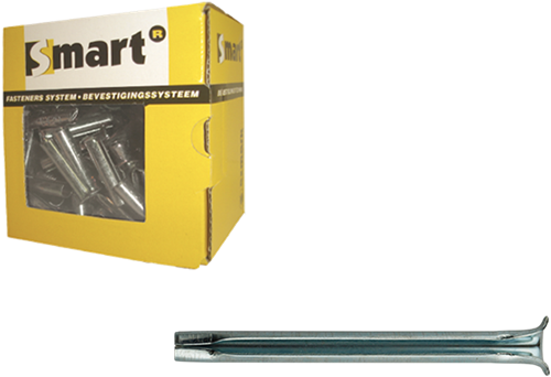Pgb-europe smart | spanhuls in gehard veerstaal 8x150 zn | 50 st sm00ea001080150e